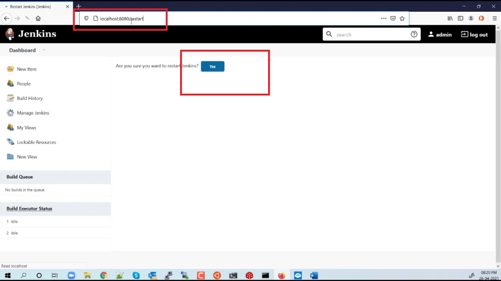 Installing the RKTracer coverage plugin in Jenkins, step 6
