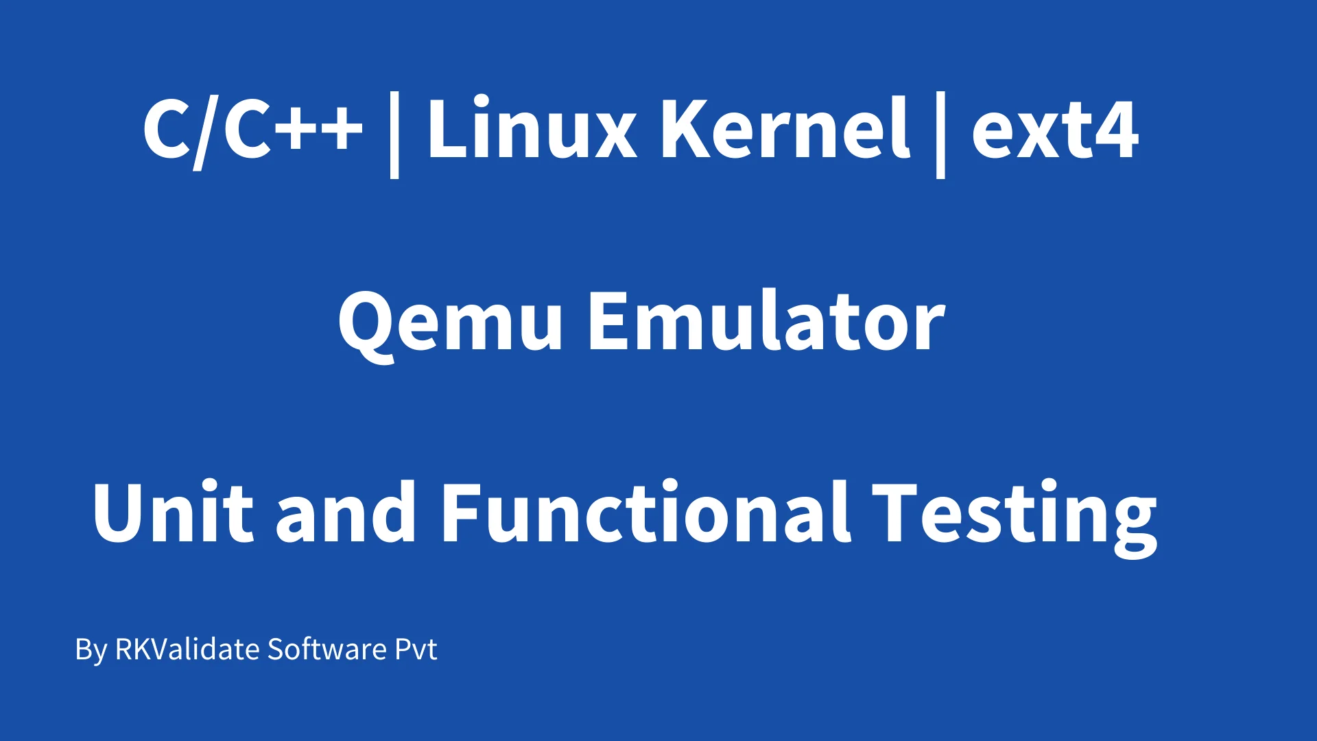 C and C++ code coverage for the Linux kernel running under the QEMU emulator with RKTracer