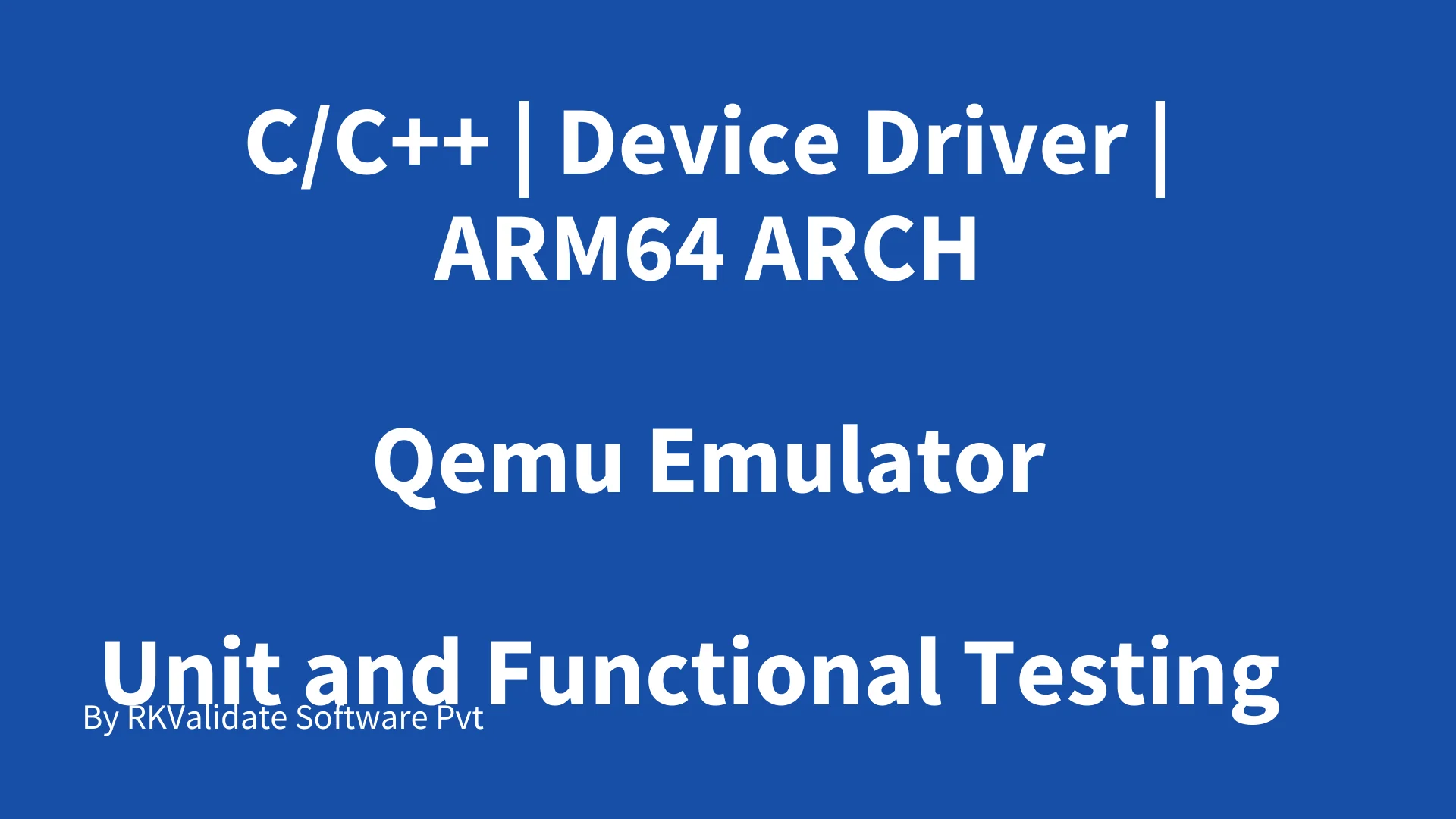 RKTracer code coverage for a Linux device driver on the ARM64 (aarch64) architecture