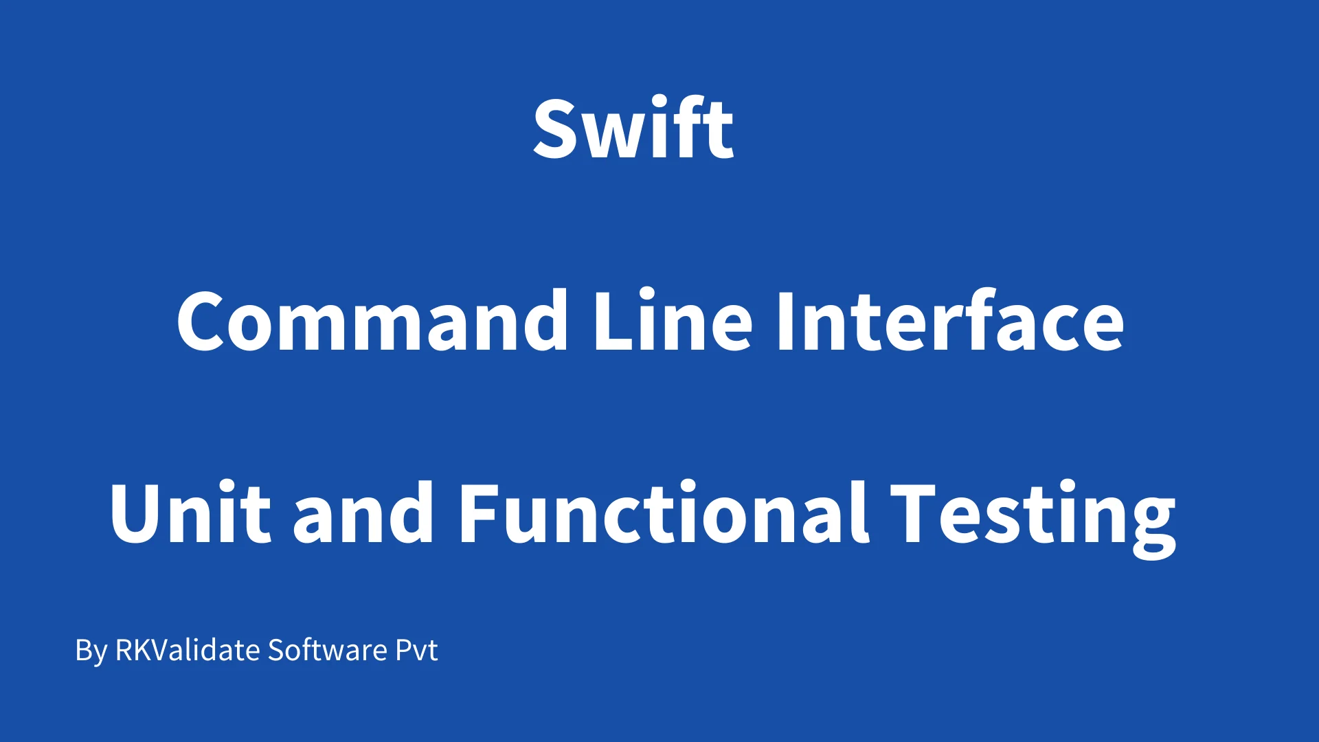 RKTracer generating command-line code coverage for a Swift application